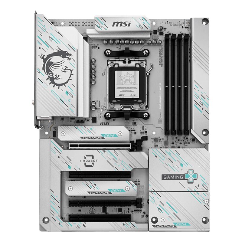 MIIさま専用 2025年7月11日発売！MSIの白基調ゲーミングマザーボード「B850