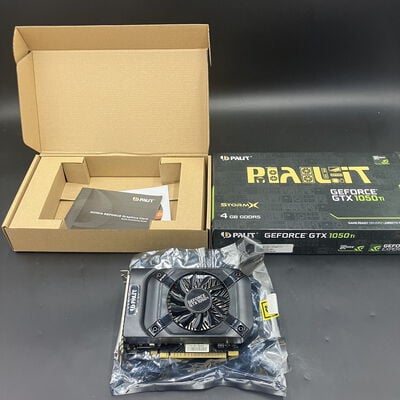 【熊本浜線店】中古  Palit NE5105T018G1-1070F(GTX1050Ti 4G GDR5 STORMX) 133576 