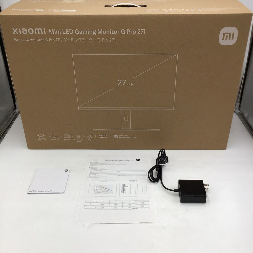 中古 Xiaomi Mini LED G Pro 27i(27インチ WQHD 2560×1440 180Hz