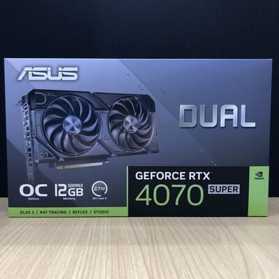 【甲府飯田店】中古  ASUS DUAL-RTX4070S-O12G-EVO (RTX4070 SUPER 12GB) 4720001863 