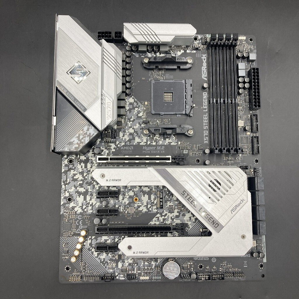 中古 ASRock X570 Steel Legend (X570 AM4 ATX DDR4) 140058
