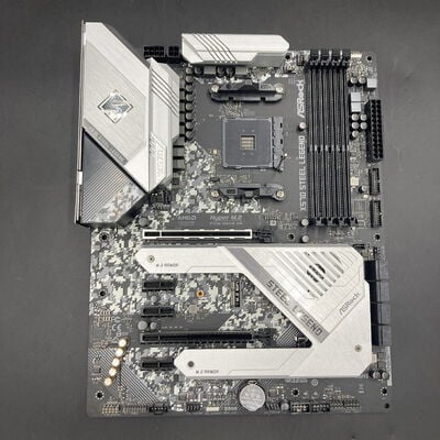 【熊本浜線店】中古  ASRock X570 Steel Legend (X570 AM4 ATX DDR4) 140058 
