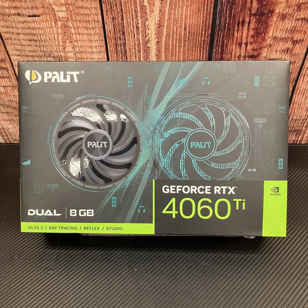 中古 Palit NE6406T019P1-1060D (RTX4060Ti Dual 8G) 175562 （377367