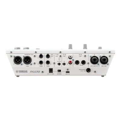 YAMAHA  AG08W (Live Streaming Mixer ホワイト) 