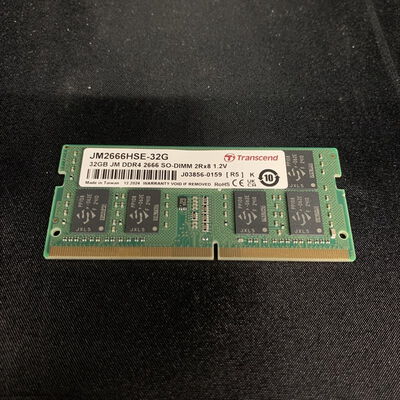 【横浜駅前店】中古  PC4-21300 32GB ノート用(DDR4-2666) 177982 