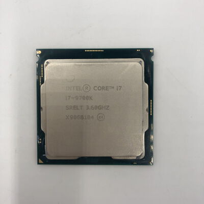 【福井日之出店】中古  INTEL Core i7 9700K (1151/3.60GHz/12M/C8/T8) 138481【4/8値下げ!】 