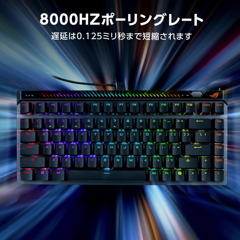 ASUS ROG Falchion Ace 75 HE Gaming Keyboard White (M705 ROG