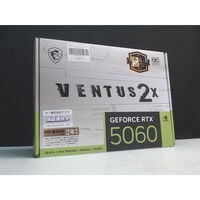 中古  MSI GeForce RTX 5060 8G VENTUS 2X OC WHITE (RTX5060 8GB) 4540001742 