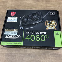 中古  MSI GeForce RTX 4060 Ti VENTUS 2X BLACK 8G OC?(RTX4060Ti 8GB) 158559 