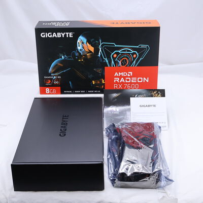 【通販センター】中古  GIGABYTE GV-R76GAMING OC-8GD (RX7600 8G) 162746 
