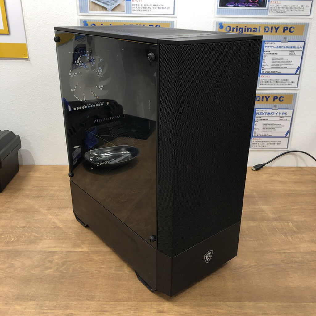 中古 自作PC (Ryzen 5 5600X/16GB/SSD240GB+1TB/HDD2TB/RTX3060 12GB