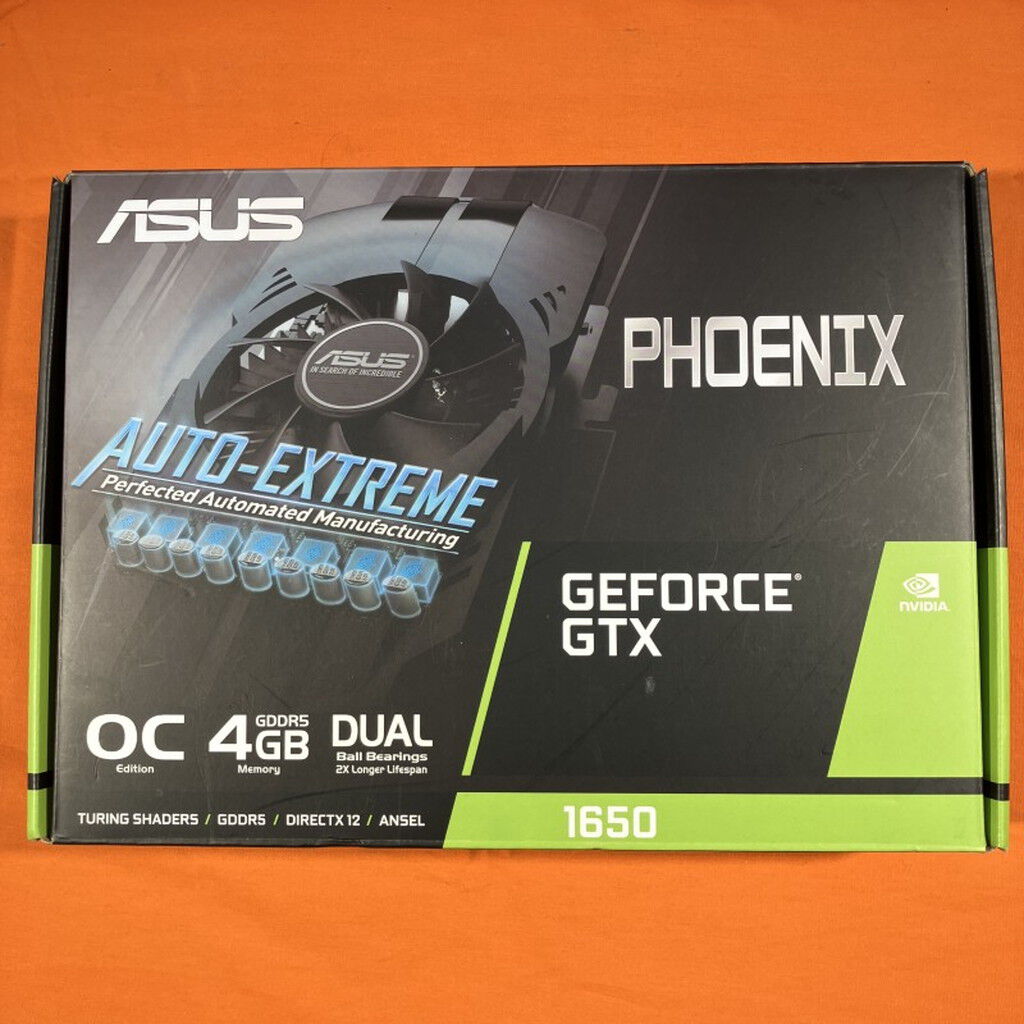 中古 ASUS PH-GTX1650-O4G (GTX1650 4G GDR5) 139571 （321185