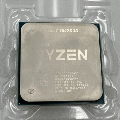 【新潟店】中古  AMD Ryzen 7 5800X3D (AM4/3.4/100M/C8/T16/105W） 150181 