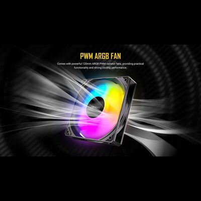 Antec  Luna 360 ARGB (360mm ARGB ブラック) 