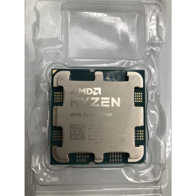 【水戸赤塚店】中古  AMD Ryzen 5 7600 (AM5/3.8GHz/38M/C6/T12/65W) 154484 