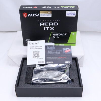 【通販センター】中古  MSI GeForce GTX 1660 SUPER AERO ITX OC  3480041942 