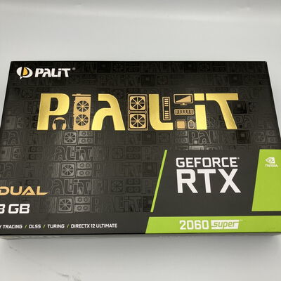 【町田店】中古  Palit NE6206S018P2-1160A-1(RTX2060 SUPER Dual 8G) 192416 