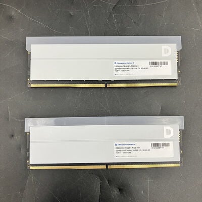 【大須店】中古  ﾄﾞｽﾊﾟﾗｾﾚｸﾄ D5D6000-16G2A1-RGB-WH(DDR5-6000 16GBx2) 3120024063 