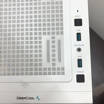 【福山ココローズ店】中古  DEEPCOOL CH370 WH(mATX ｶﾞﾗｽ WH) 5090000808 