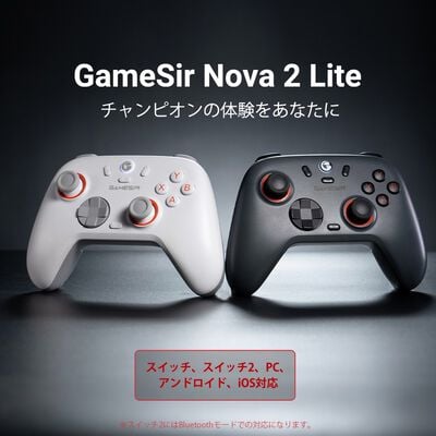 GameSir  Nova2 Lite Gray (ワイヤレス ゲームパッド グレー) 