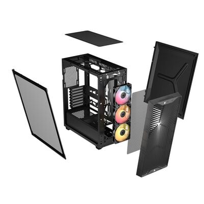 Corsair  3200D RS ARGB Smoke CC-9011346-WW (ATX ガラス スモーク) 