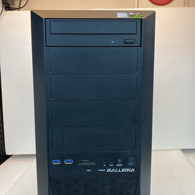 【京都店】中古  GALLERIA ZT (Core i7 8700/40GB/SSD240GB+HDD1TB/DVD Multi/GTX1060/W11H) 3180007037 