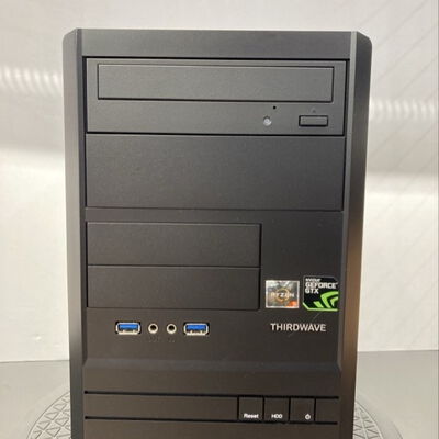 【堺七道店】中古  Lightning AT5(Ryzen 5 3500/16GB/SSD256GB/HDD1TB/GTX1660 SUPER/W10H) 4660001516 