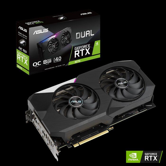 ASUS DUAL-RTX3070-O8G (GeForce RTX 3070 8GB)