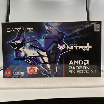 【新潟店】中古  SAPPHIRE NITRO+ Radeon RX 9070 XT GAMING OC 16GB GDDR6（RX9070XT 16GB） 3480039503 