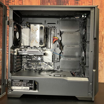 【富士青葉店】中古  FRONTIER BTO PC(Ryzen 5 5600X/16GB/SSD512GB/HDD2TB/GTX1650/W10H) 5070001212 