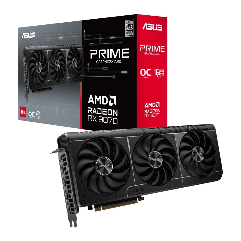 ASUS PRIME-RX9070-O16G (Radeon RX 9070 16GB) ｜ パソコン通販の