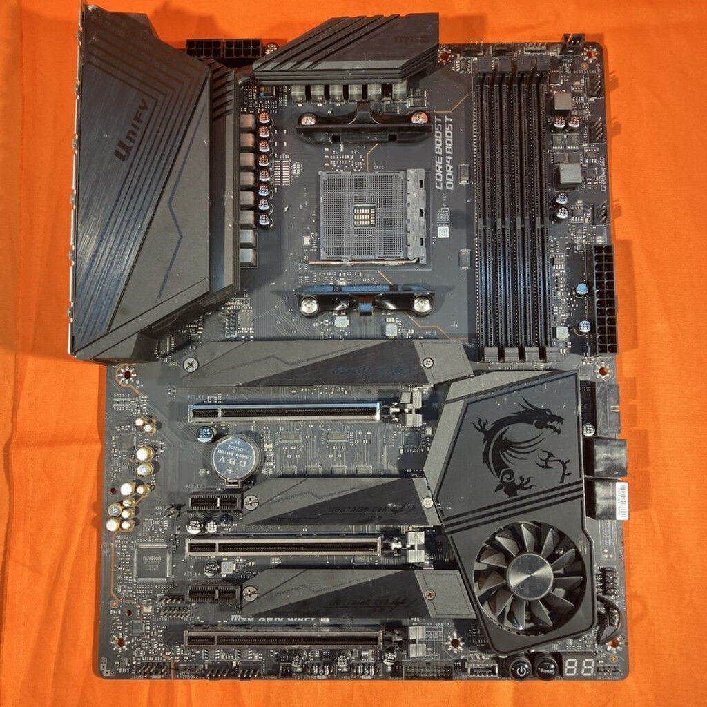 MSI MEG X570 UNIFY マザーボード中古品 中古 MSI MEG X570