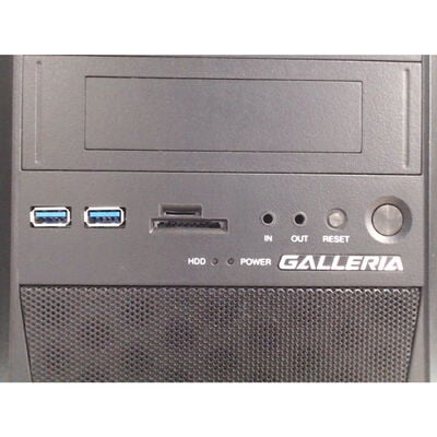【前橋ｲﾝﾀｰｱｶﾏﾙ店】中古  GALLERIA デスクトップPC(i7 9700F/32GB/SSD1TB/RTX3050/W11H) 4540001714 