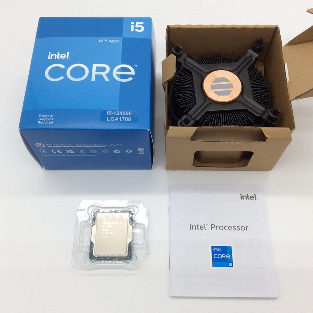 中古 INTEL Core i5 12400F (1700/2.5G/18M/C6/T12) 148615