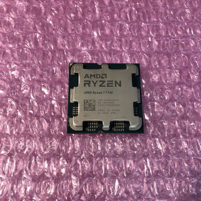 【姫路店】中古  AMD Ryzen 7 7700 (AM5/3.8GHz/40M/C8/T16/65W) 1460024624 
