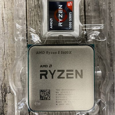 【広島店】中古  AMD Ryzen 5 5600X (AM4/3.7/35M/C6/T12/65W) 143916 