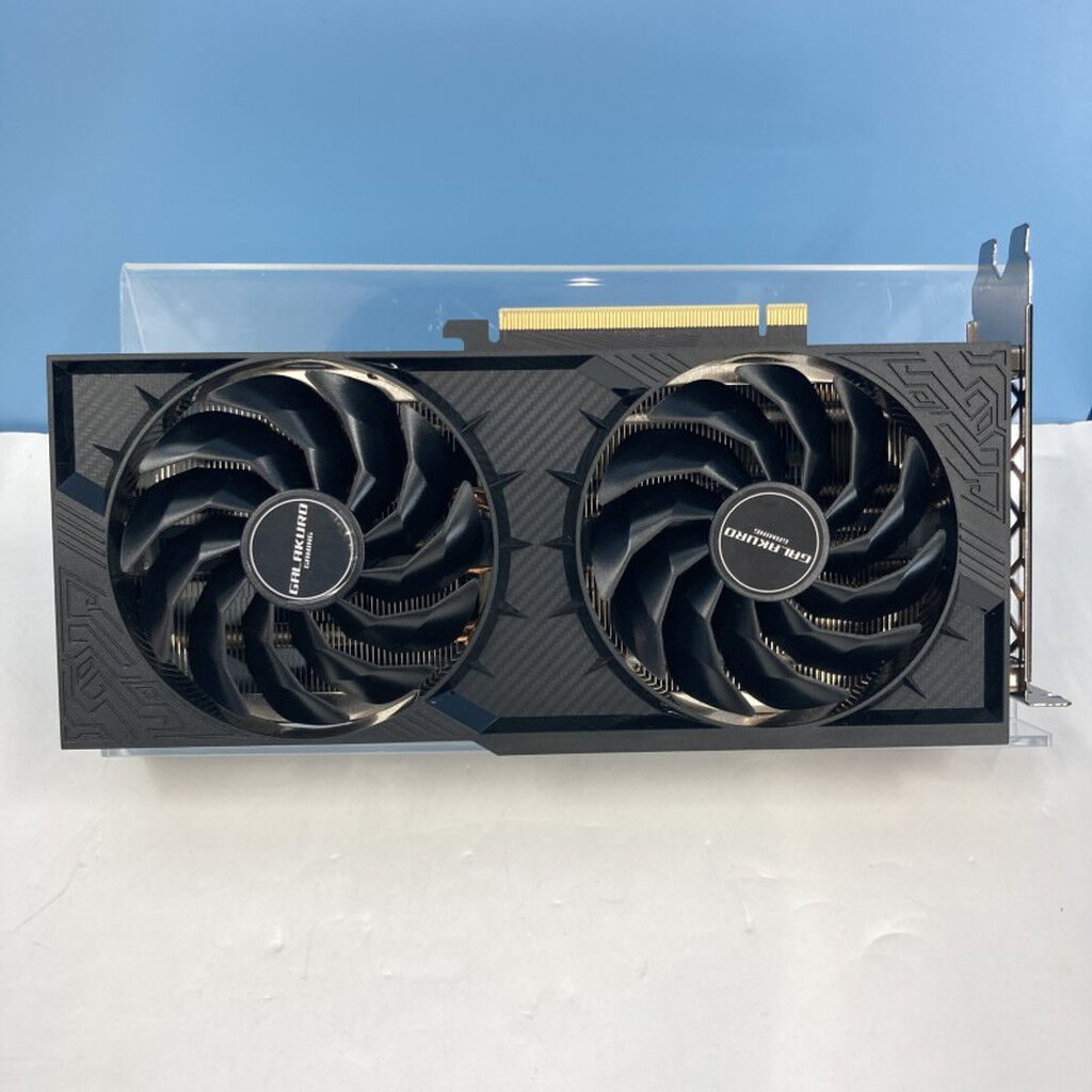 中古 玄人志向 GG-RTX4070SP-E12GB/DF(RTX4070 SUPER 12GB) 163395