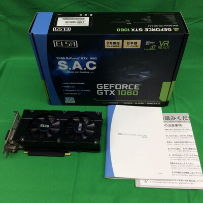 【川崎店】中古  ELSA GD1060-6GERS(GTX1060 6GB) 3170006675 