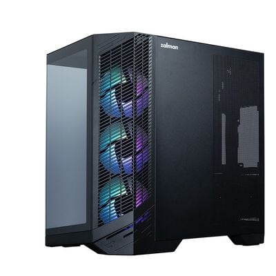 ZALMAN  D50 Black  (ATX ガラスパネル ブラック) 