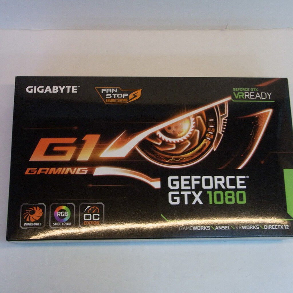 中古 GIGABYTE GV-N1080G1 GAMING-8GD(GTX1080 8G GDR5X) 3180006574