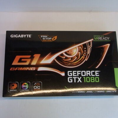 【京都店】中古  GIGABYTE GV-N1080G1 GAMING-8GD(GTX1080 8G GDR5X) 3180006574 