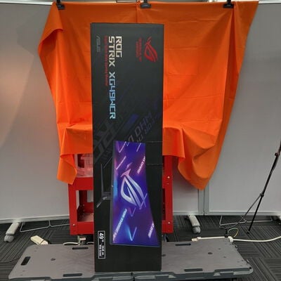 【なんば店】中古  ASUS XG49WCR(49"SUW 1H1DP1USB-C 1ms VA 湾曲 165Hz) 3280021680 