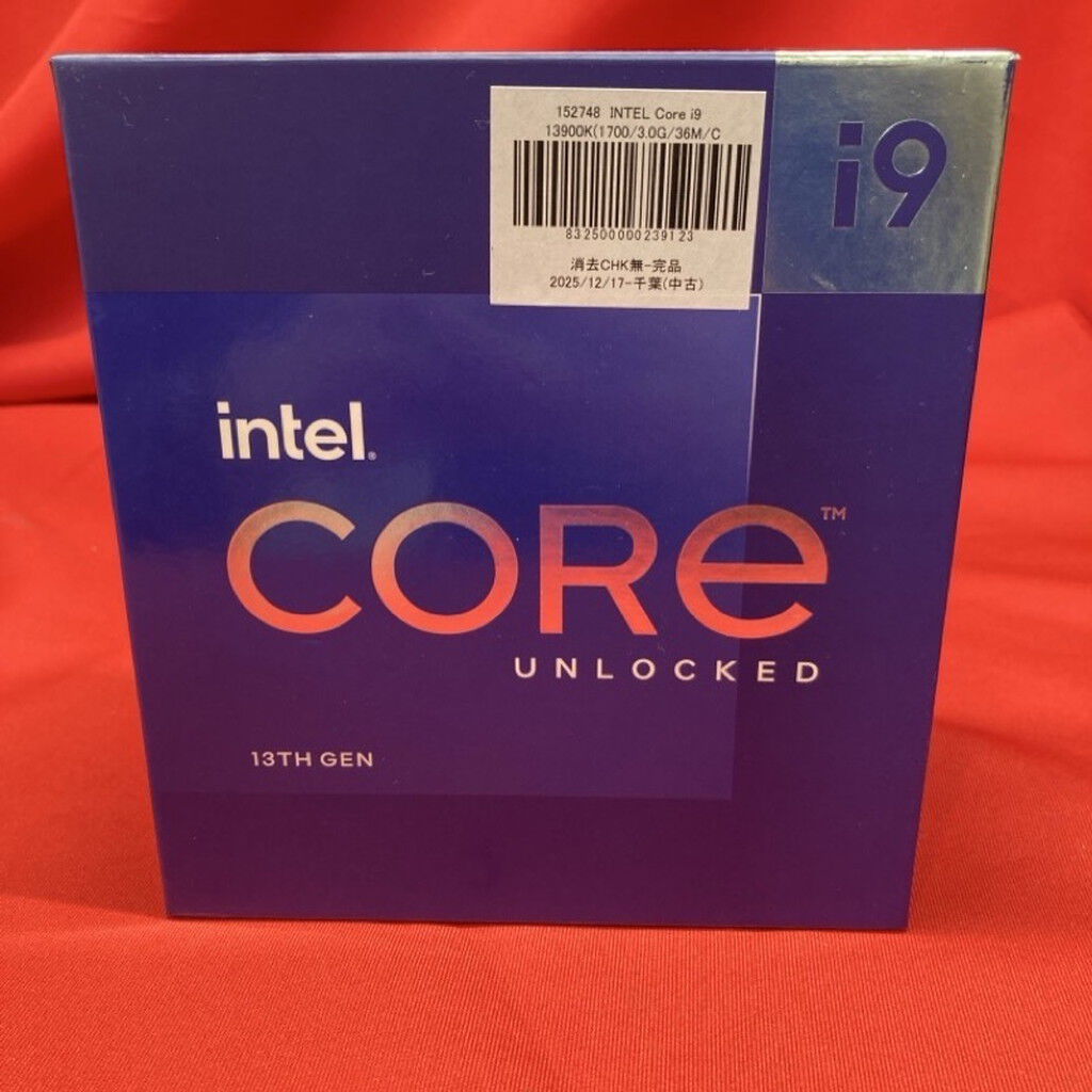 中古 INTEL Core i9 13900K(1700/3.0G/36M/C24/T32) 152748