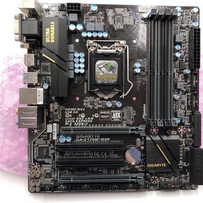 【水戸赤塚店】中古  GIGABYTE GA-Z170M-D3H (Z170 1151 mATX DDR4) 128716 