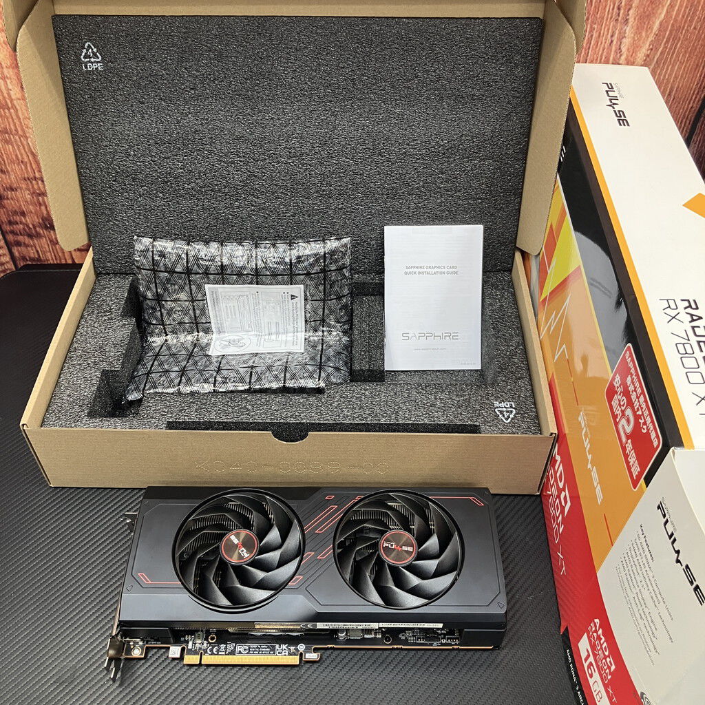 中古 SAPPHIRE 11330-02-20G PULSE RX7800XT GAMING (RX7800XT 16GB