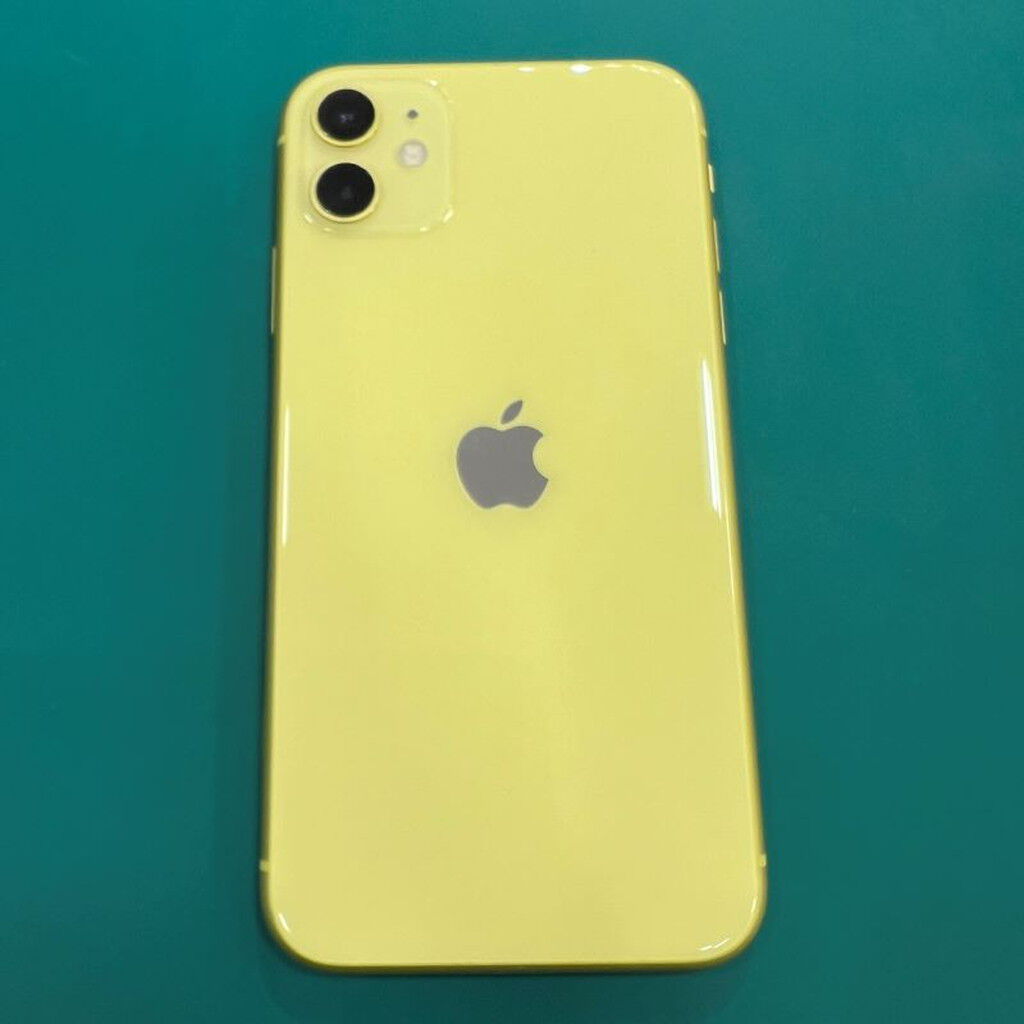 中古 Apple iPhone11 6.1インチ 64GB (イエロー) 国内版SIM