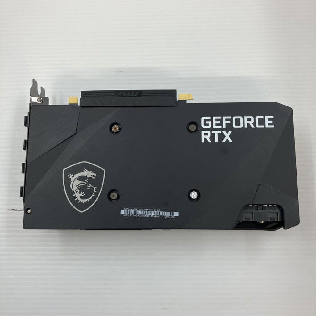 中古 MSI GeForce RTX 3070 VENTUS 2X OC (RTX3070 8G) 143902