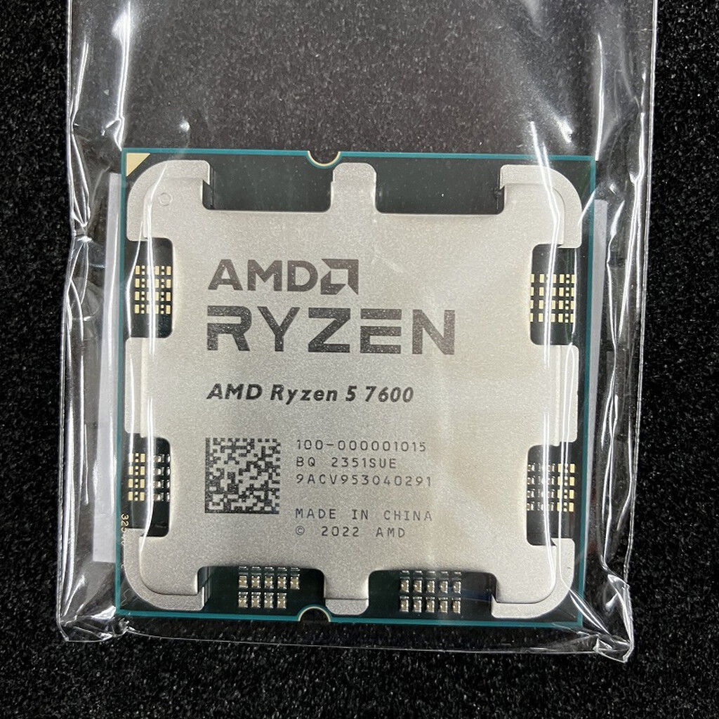 中古 AMD Ryzen 5 7600 (AM5/3.8GHz/38M/C6/T12/65W) 1460025262