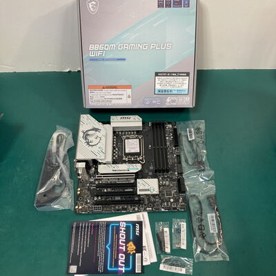 【富山本郷店】中古  MSI B860M GAMING PLUS WIFI (B860 1851 mATX DDR5) 175462 