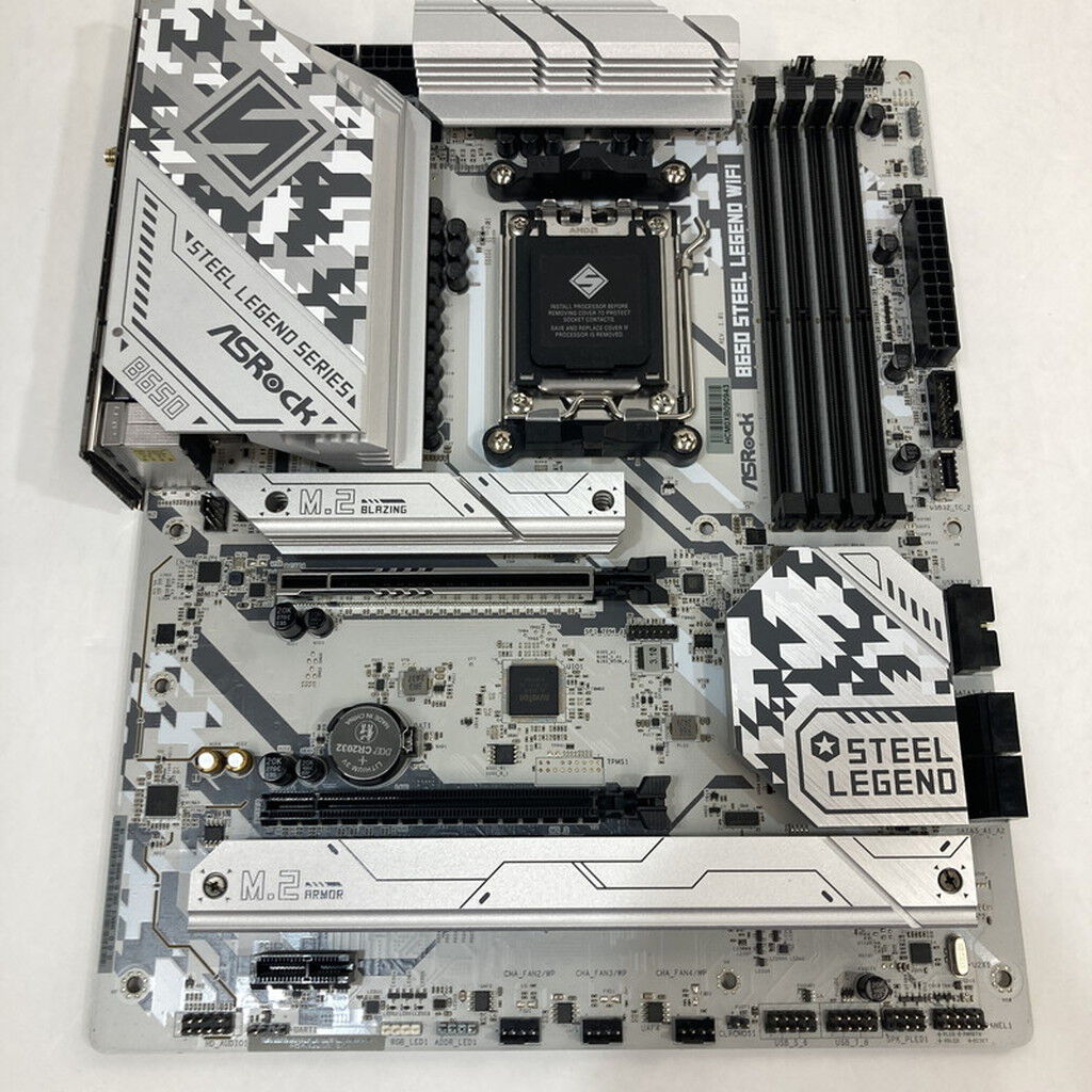 中古 ASRock B650 Steel Legend WiFi (B650 AM5 ATX) 3430006221
